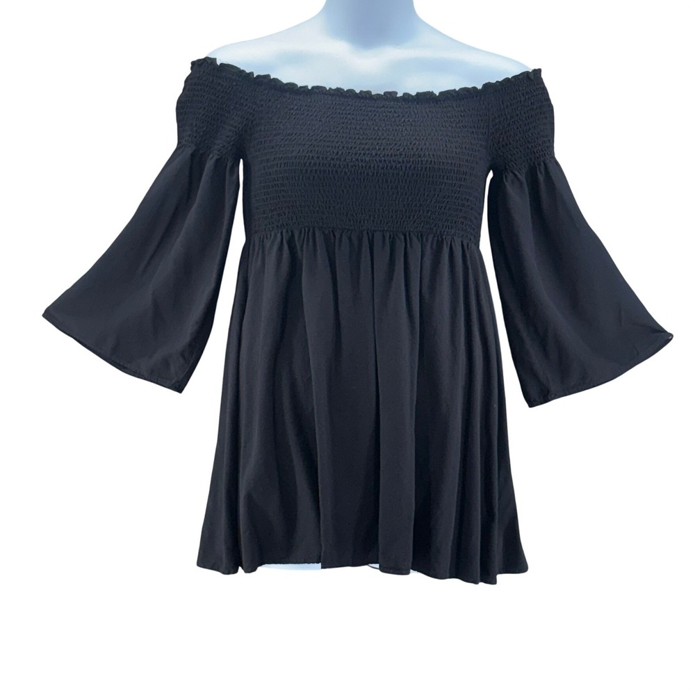 Babydoll Top‎ Black XL